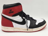 Nike Dz5485-106 Air Jordan 1 Retro Black Toe Reimagined Shoes Size 13 Do1025rxde
