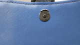 Balenciaga Denim Bb Monogram Hourglass Shoulder Bag Eb1025wrxdu