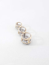 0.68 Cttw Diamond & 10k White Gold Journey Pendant 0.7 Grams Fw0826lwzdu