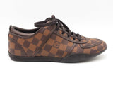 Louis Vuitton Trainers In Damier Ebene Coated Canvas Size Eu 38.5 Fw0126oxzdu