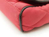Ferrari Quilted Red Nylon Messenger Crossbody Bag Sd1125lzxdu
