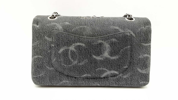 Chanel Logo Double Flap Denim Shoulder Bag Fw1124rwxzdu