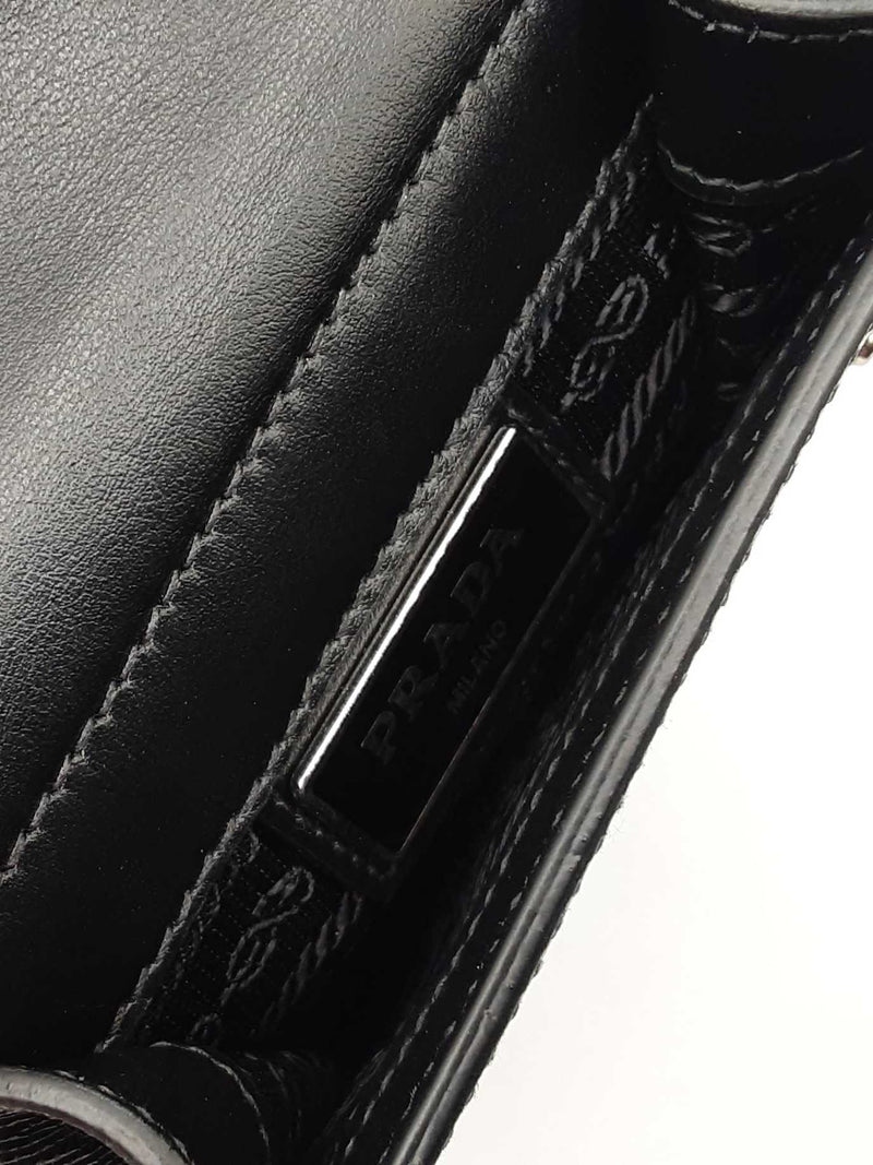 Prada Multi-strap Travel Sling Bag In Black Saffiano Leather Fw0925wrxdu
