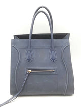 Celine Phantom Navy Blue Leather Luggage Tote Bag Eb0824pxzsa