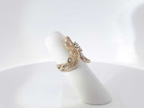 .08ctw Diamonds 14k Yellow Gold 5.4 Grams Ring Size 6 Sd0825lszsa