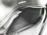 Balenciaga Touch Puffy Black Quilted Leather Large Clutch Do0824wxzde