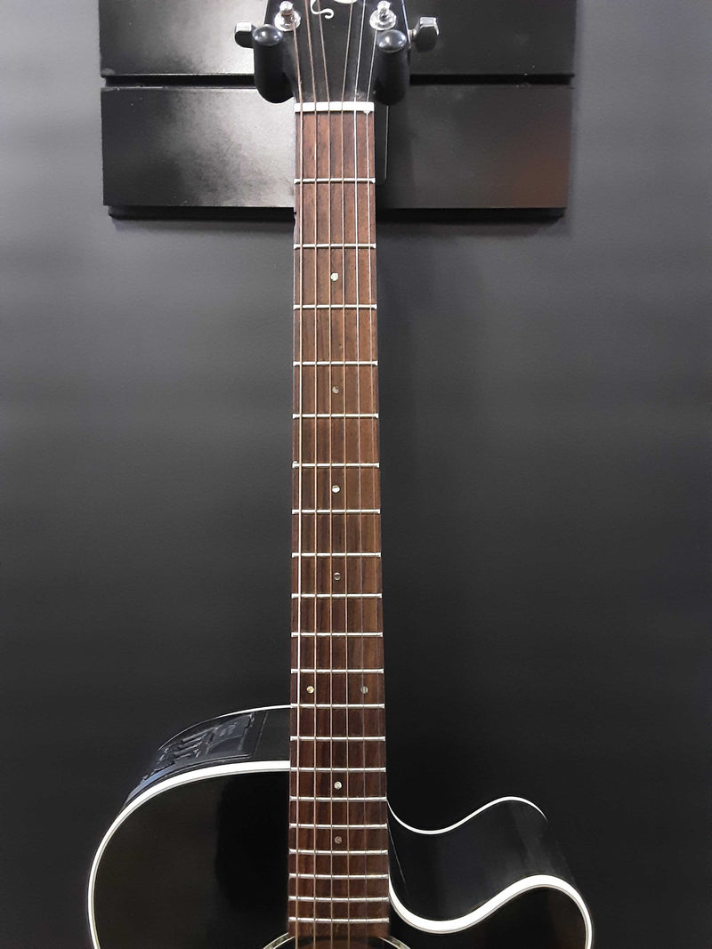 Takamine Eg44oc-stcy Black Acoustic / Electric Guitar Eb0924rxsa
