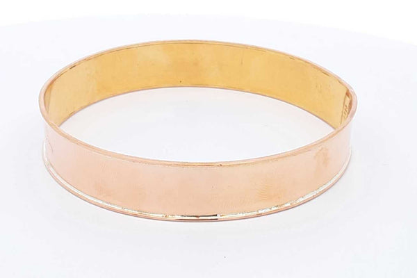 22k Yellow Gold Bangle Bracelet 19.6 Grams Eb0824crxsa