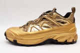 Burberry Arthur Gold Metallic Sneakers Size 43.5 Eb0526lxzsa