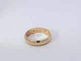 14k Yellow Gold 3.3 Grams Wedding Band Size 5 Aa0825lzxsa
