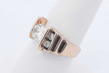 1.13cttw Diamond Ring In 10k Yellow Gold 5.3 Grams Size 7.25 Eb0326lwrdu