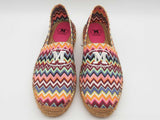 Missoni M Logo Embroidered Espadrilles Size 44 Eu Sd0426lezde