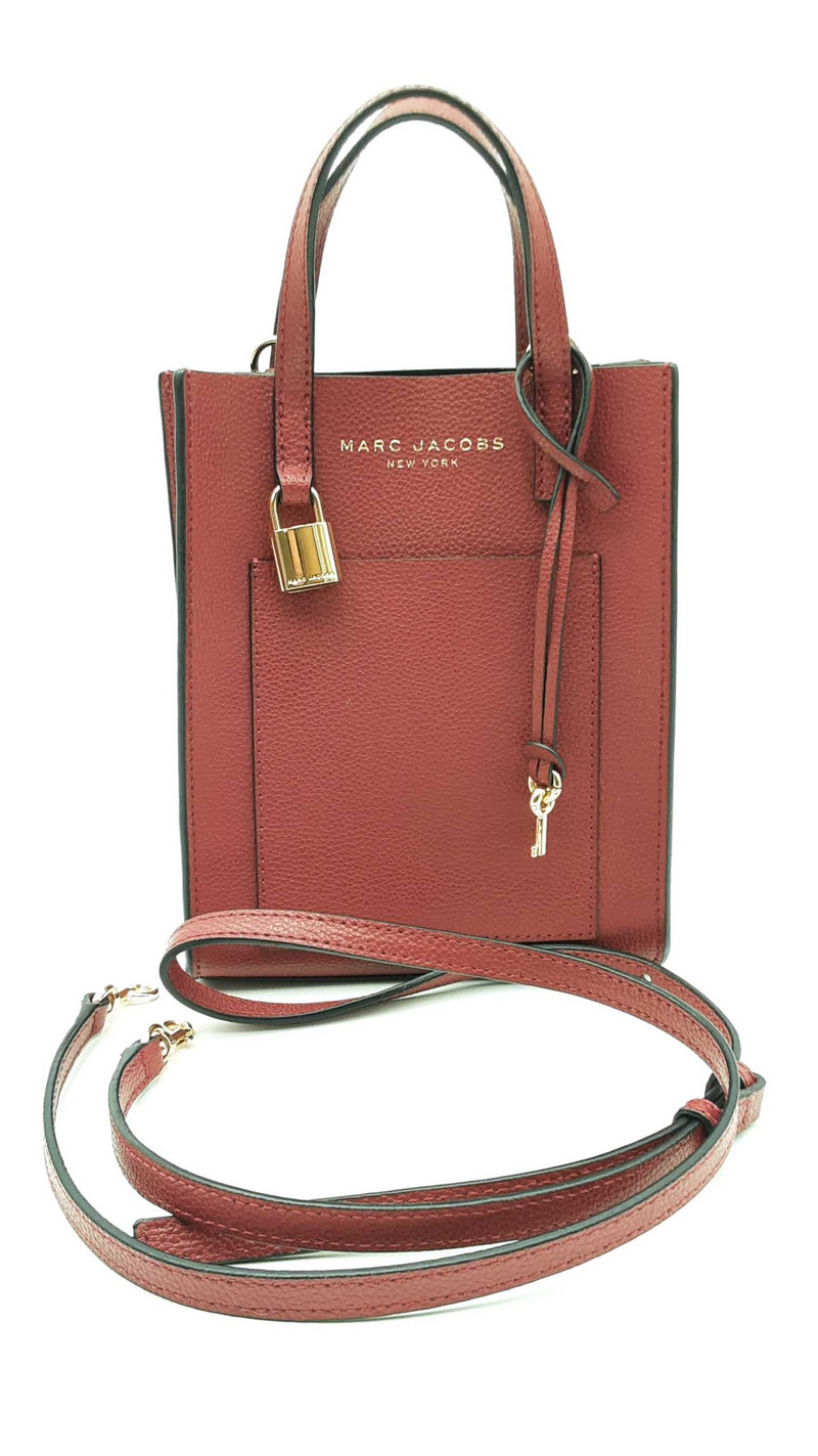 Marc Jacobs Micro Mini Purple Leather Tote Bag Sd0625wzdu