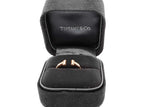 Tiffany & Co. 18k Yellow Gold T Diamond Wire Ring 2.4 Grams Size 7.5 Eb0924rpxde