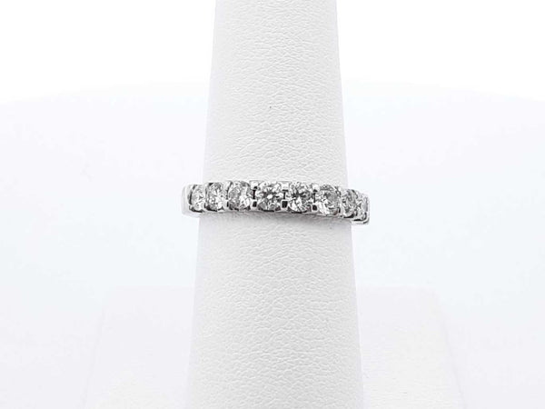 .90ctw Diamonds 14k White Gold 3.9 Grams Ring Size 5.5 Sd0425orzdu