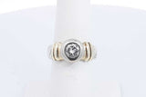 David Yurman Diamond 925 Sterling Silver Cable Ring 8.6 Grams Size 6 Eb0325orxsa