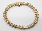 3.5 Cttw Diamonds 14k Yellow Gold 18.7g Tennis Bracelet 6.5 In Do0725llwxde