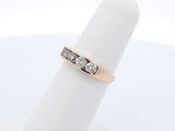 0.90 Cttw Diamond & 14k Yellow Gold Channel Ring 2.7 Grams Size 5.5 Fw0625lrxdu