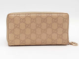 Gucci Zipper Large White Wallet Aa0826crsa