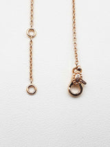 Christian Dior Rose De Vents Necklace In 18k Gold 4.9 Grams 16 Inch Fw0925lxzxdu