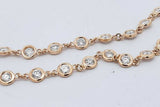 3.42cttw Diamond 14k Yellow Gold Spiral Pendant Necklace 18.9g 18 In Eb726lirxsa