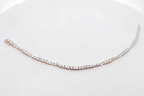 4.02cttw Lab Grown Diamond Tennis Bracelet 14k Yellow Gold 6.1g 7 In Eb826lorxsa