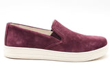 Prada Purple Suede Slip On Sneakers Size 39 Eb0225lrxsa