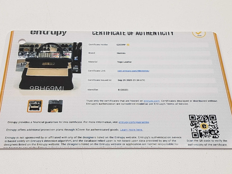 Hermes Kelly 28 Noir Black Togo Gold Hardware Shoulder Bag Do0925lexzxde