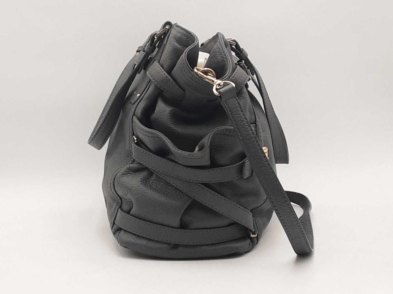 Michael Kors Gansevoort Strappy Bag Gray Handbag Aa0425lrsa