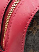 Louis Vuitton Saintonge Bag In Monogram Canvas & Freesia Leather Fw0226ixzdu