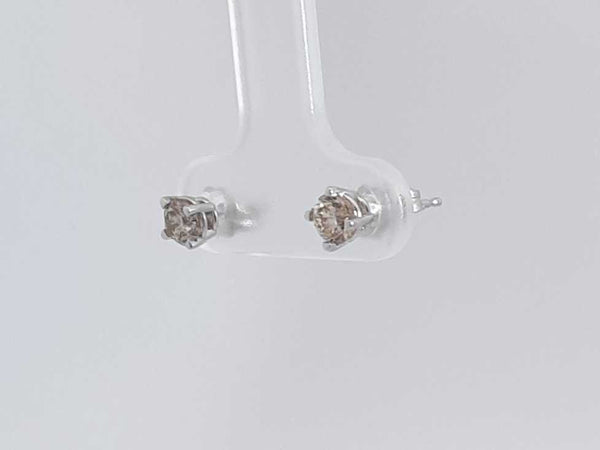 0.50 Cttw Diamond 14k White Gold .6 Grams Earrings Aa0325wrzsa