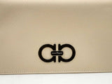 Salvatore Ferragamo Gancini Flap Wallet White Aa0425crsa