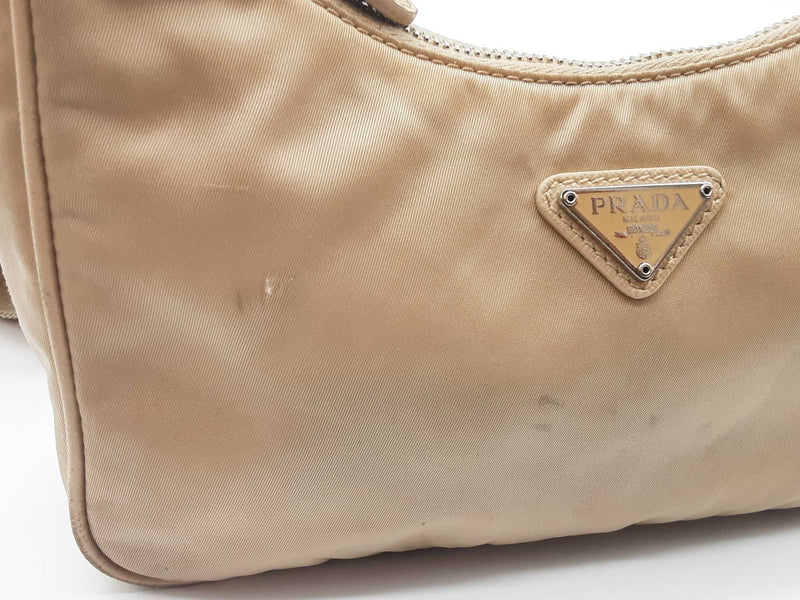 Prada Re-edition 2005 Beige Re-nylon Crossbody Bag Do0925pxzde