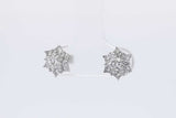0.5cttw Diamond Stud Screwback Earrings In 14k White Gold 2 Grams Eb0826wxzsa
