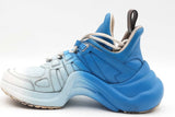 Louis Vuitton Archlight Monogram Blue Gradient Sneakers Sz 38 Eb1125loxsa