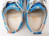 Christian Louboutin Orlato Flatca Odyssey Blue Shoes Size Eu 41 M Do0525lixde