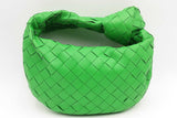 Bottega Veneta Jodie Parakeet Green Intrecciato Leather Handbag Eb0626cxzsa