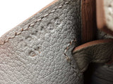 Hermes Birkin 25 Gris Neve Gray Togo Gold Hardware Handbag Do0725lirxzde