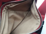 Mcm Fursten Candy Red Visetos Coated Canvas Belt Bag Do0925crde