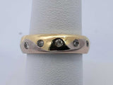 Approx. 0.42ctw Diamond Ring In 18k Yellow Gold 9.46 Grams Size 8 Eb0522wrxsa