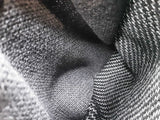 Fendi X Karl Lagerfield Black Woven Snap Pocket Scarf Do1225lcrde