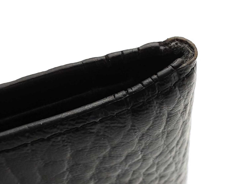 Mcm Black Visetos Coated Canvas Bifold Wallet Do0925oxde