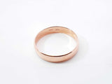 14k Rose Gold Classic Wedding Band 2 Grams Size 7 Fw0726lordu