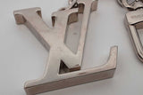 Louis Vuitton Silver Tone Lv Initials Key Holder Bag Charm Eb0726lxzdu