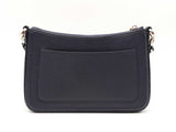 Kate Spade Hudson Convertible Crossbody In Navy Blue Pebbled Leather Fw1125wzdu