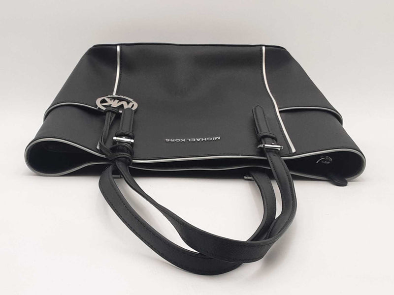Michael Kors Jet Set Tote Black Aa0825oxsa