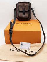 Louis Vuitton Monogram Macassar Christopher Wearbale Wallet Eb0126iorde
