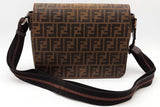 Fendi Ff Zucca Messenger Bag Eb1026prxde