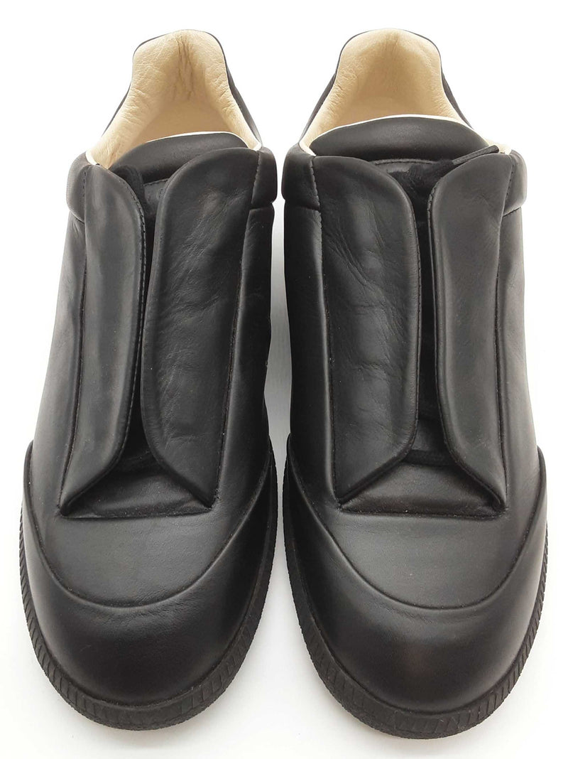 Maison Margiela Future Low Black Leather Shoes Size Eu 39 Do0525loxde