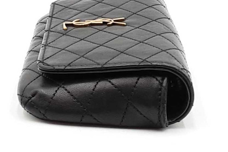 Yves Saint Laurent Quilted Gaby Phone Holder Crossbody Bag Eb1125wrxdu